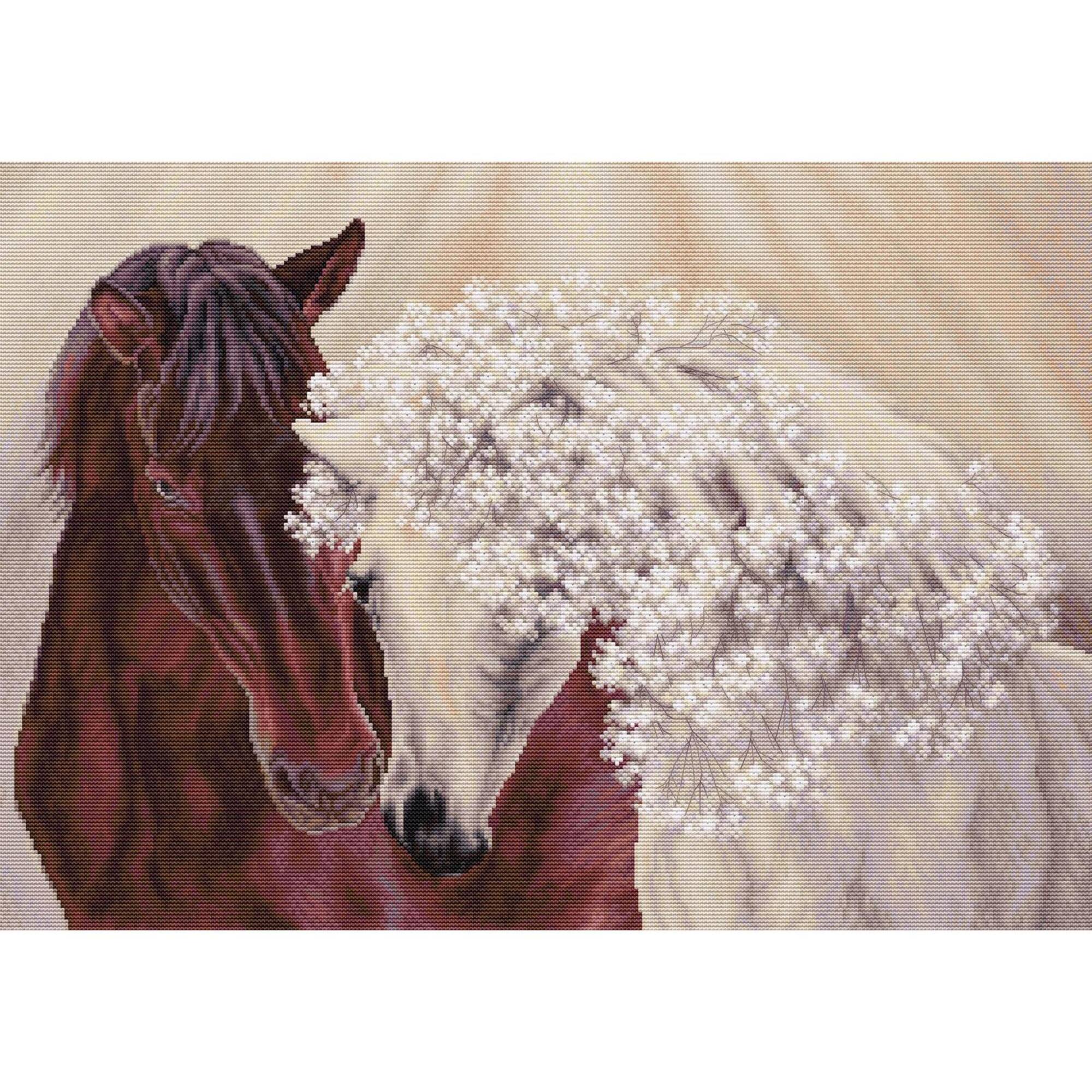 Luca-S The Perfect Couple Counted Cross Stitch Kit